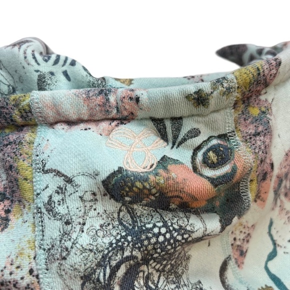 ARITZIA TNA Butterfly blue Zip UP Hoodie Size S - Picture 11 of 15